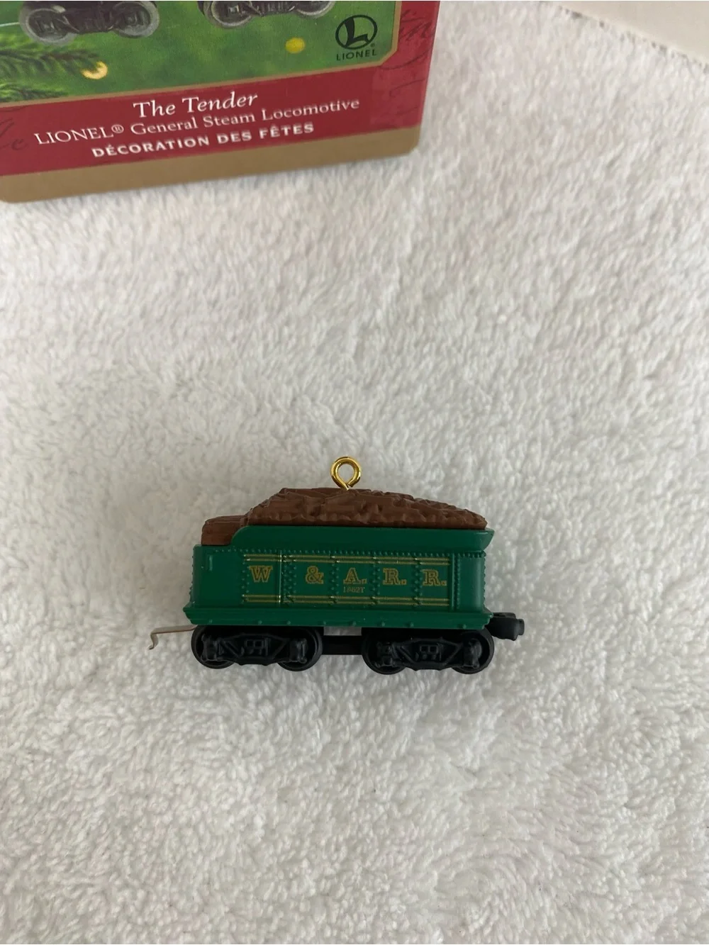 2000 Hallmark Keepsake Ornament The Tender Lionel General Steam Locomotive